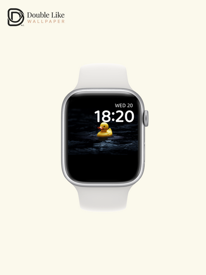 Lonely Little Yellow Duck Dark Aesthetic Wallpaper Pack [#ZJY611]