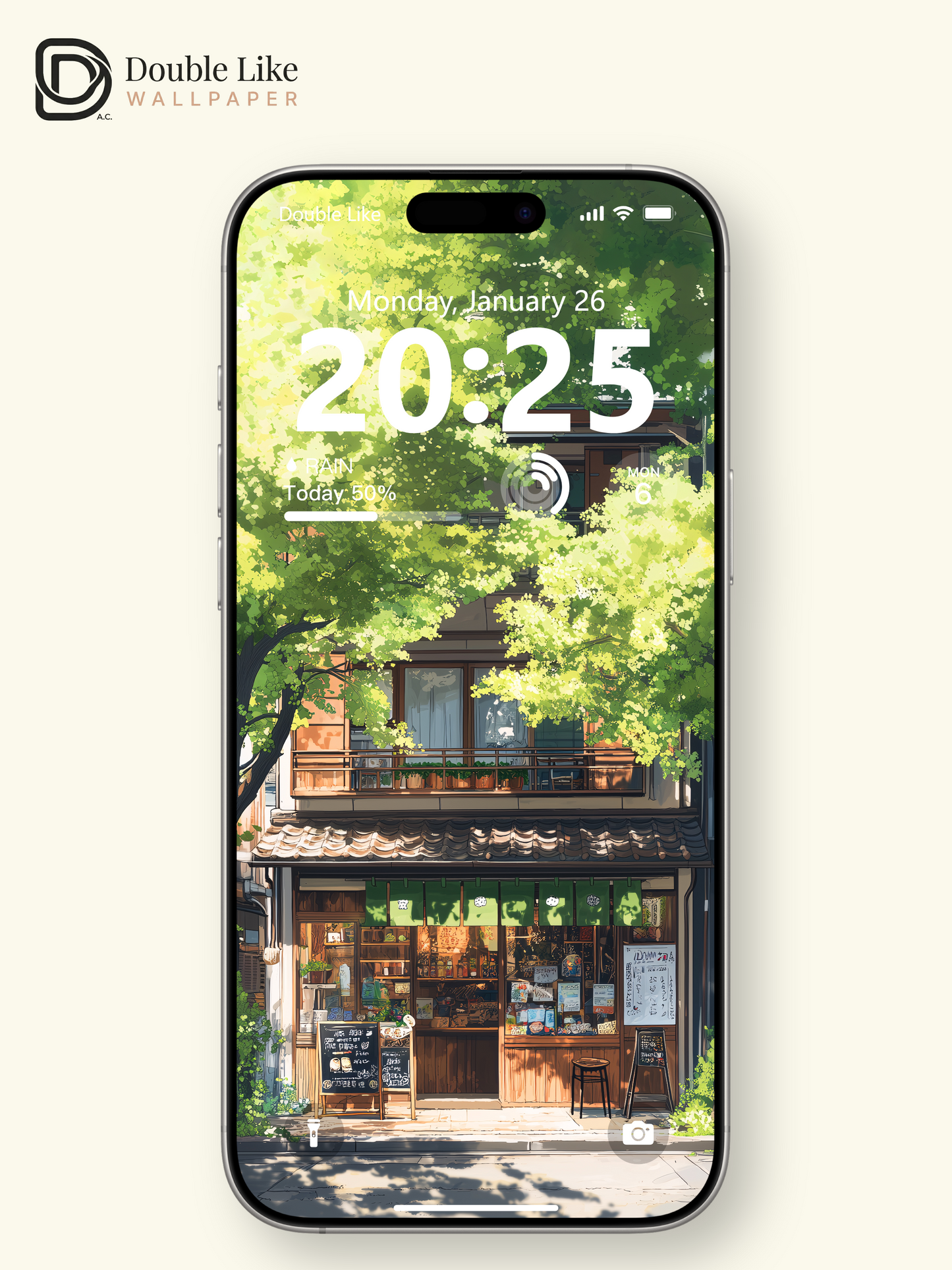 Sunlit Japanese Street Store Healing Anime Aesthetic Wallpaper Pack [#WGF005]