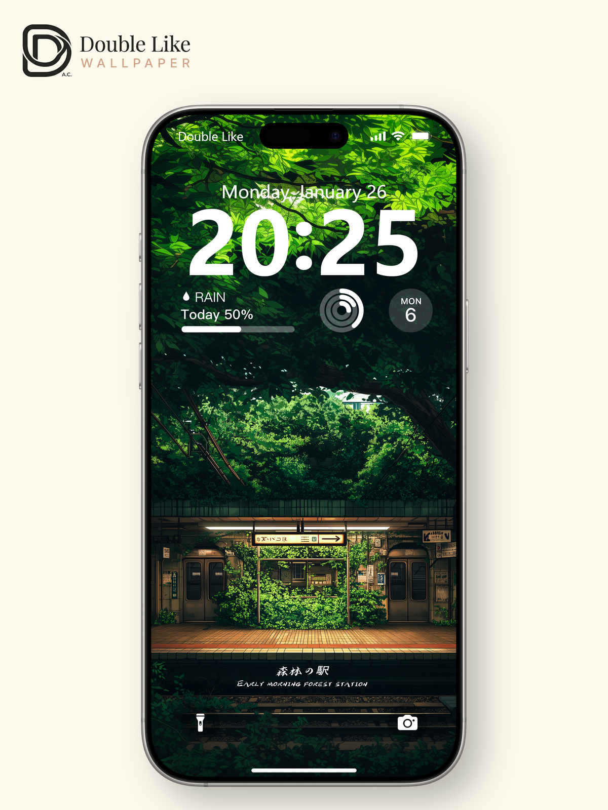 Forest Railway Station Morning Anime Aesthetic Wallpaper Pack [#WGF082]