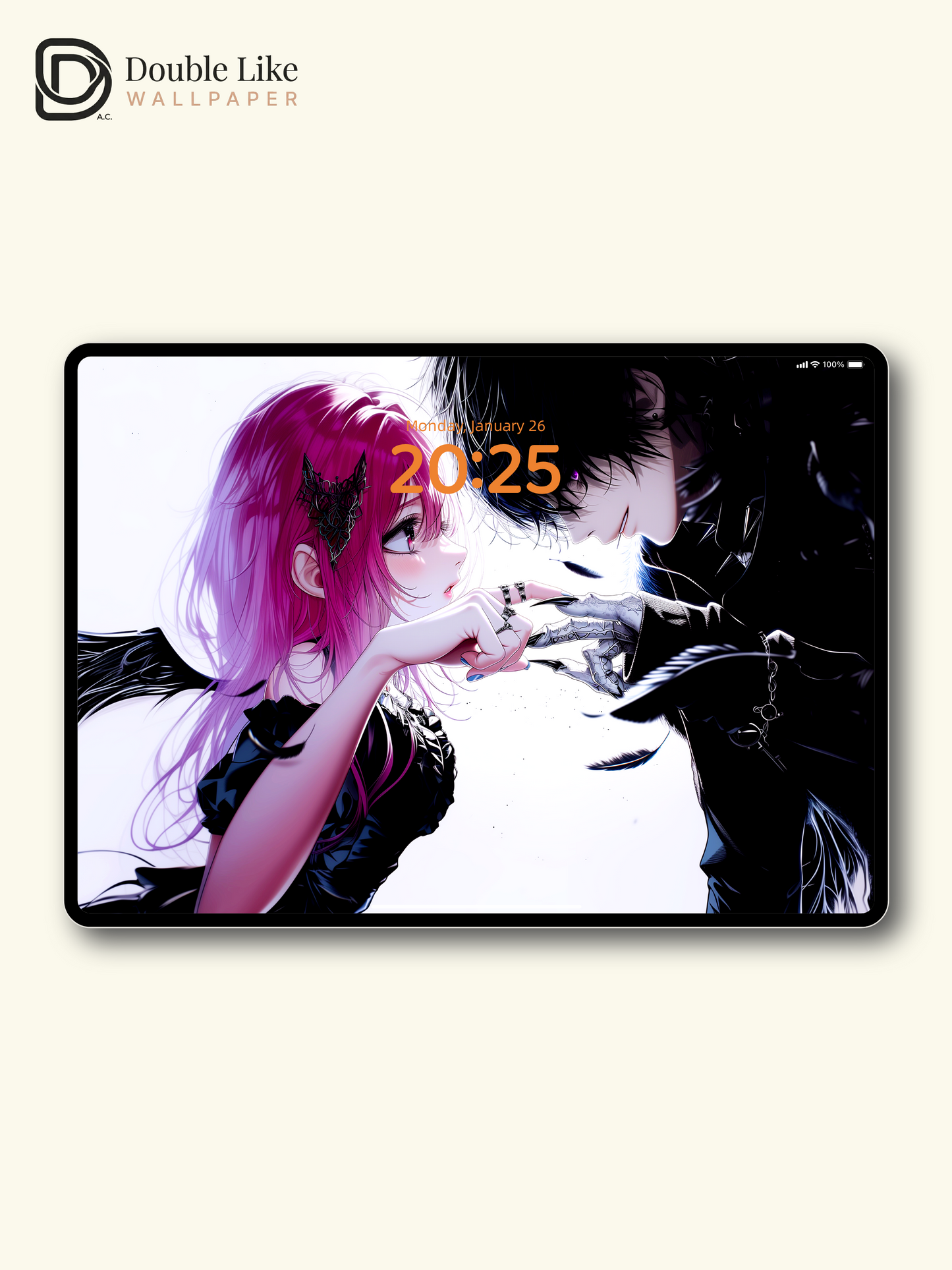 Dark Fantasy Anime Couple Wallpaper Pack - Gothic Romance [#HW1523]