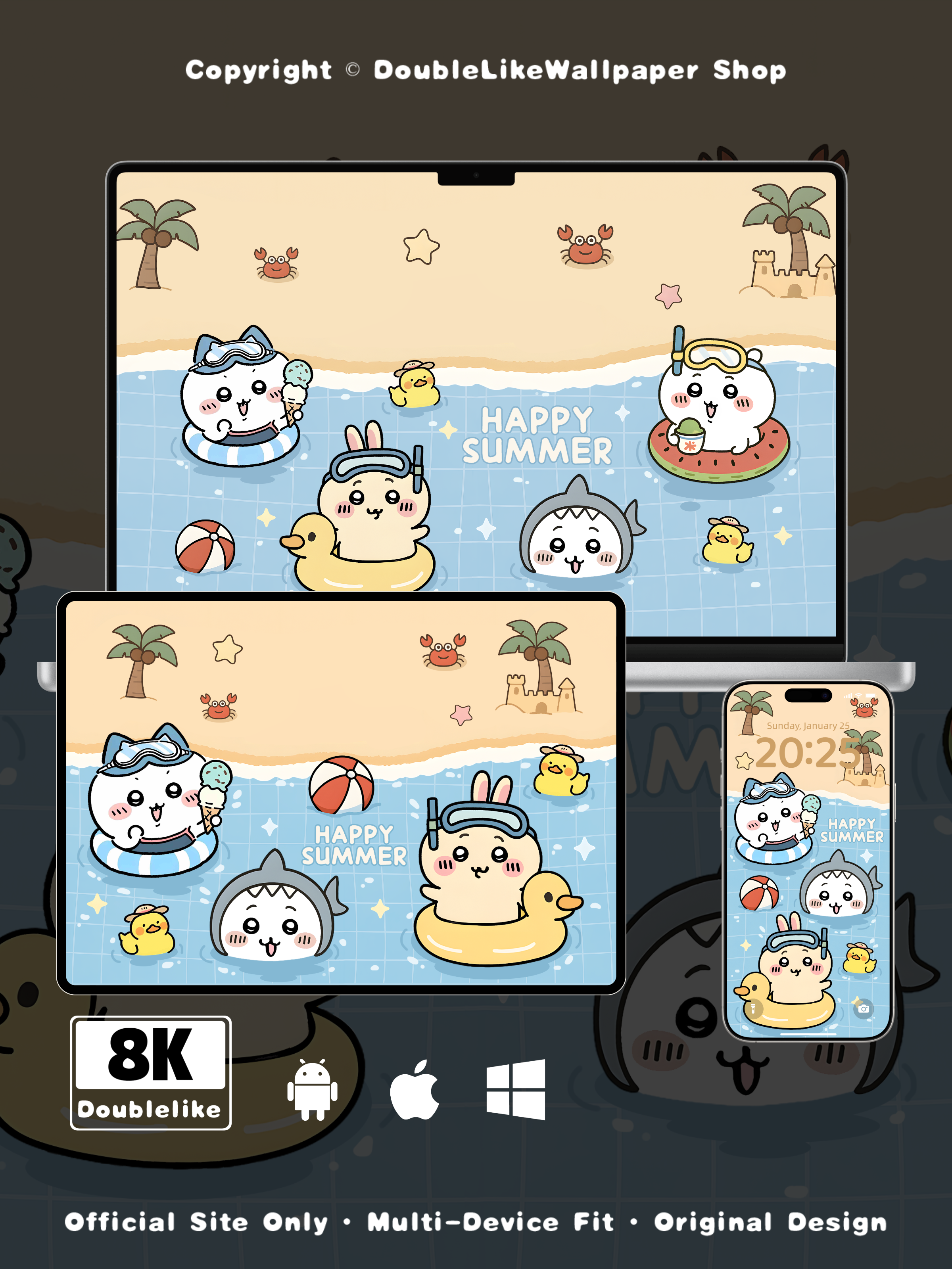 Cool Summer Beach Bath [#442]