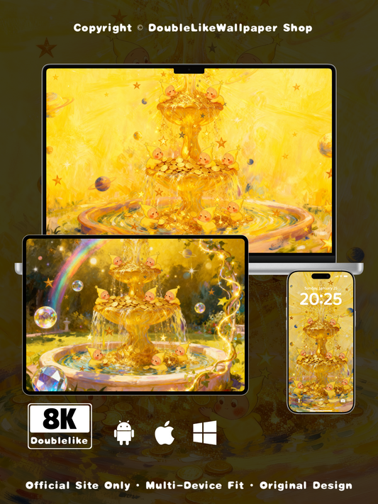 Energy Gold Coin Fountain [#176]
