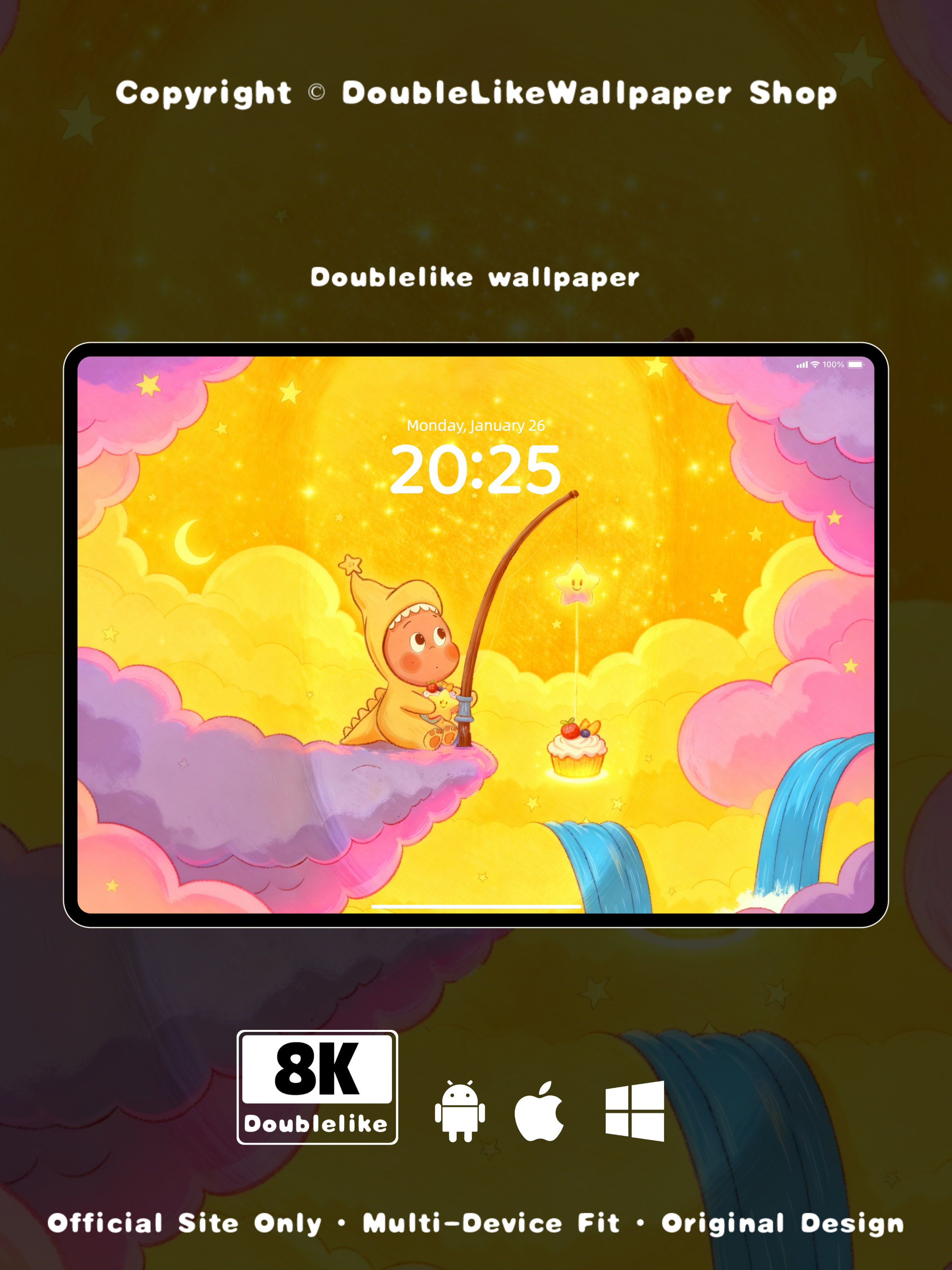 Fishing under Starry Night [#136]