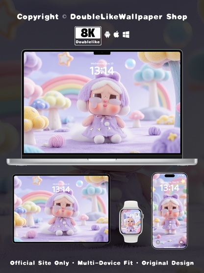 버섯 모양 봉제인형 [#C046]