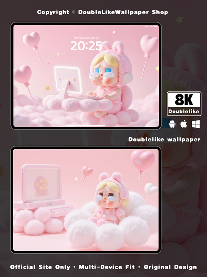 핑크 하트 [#C014]