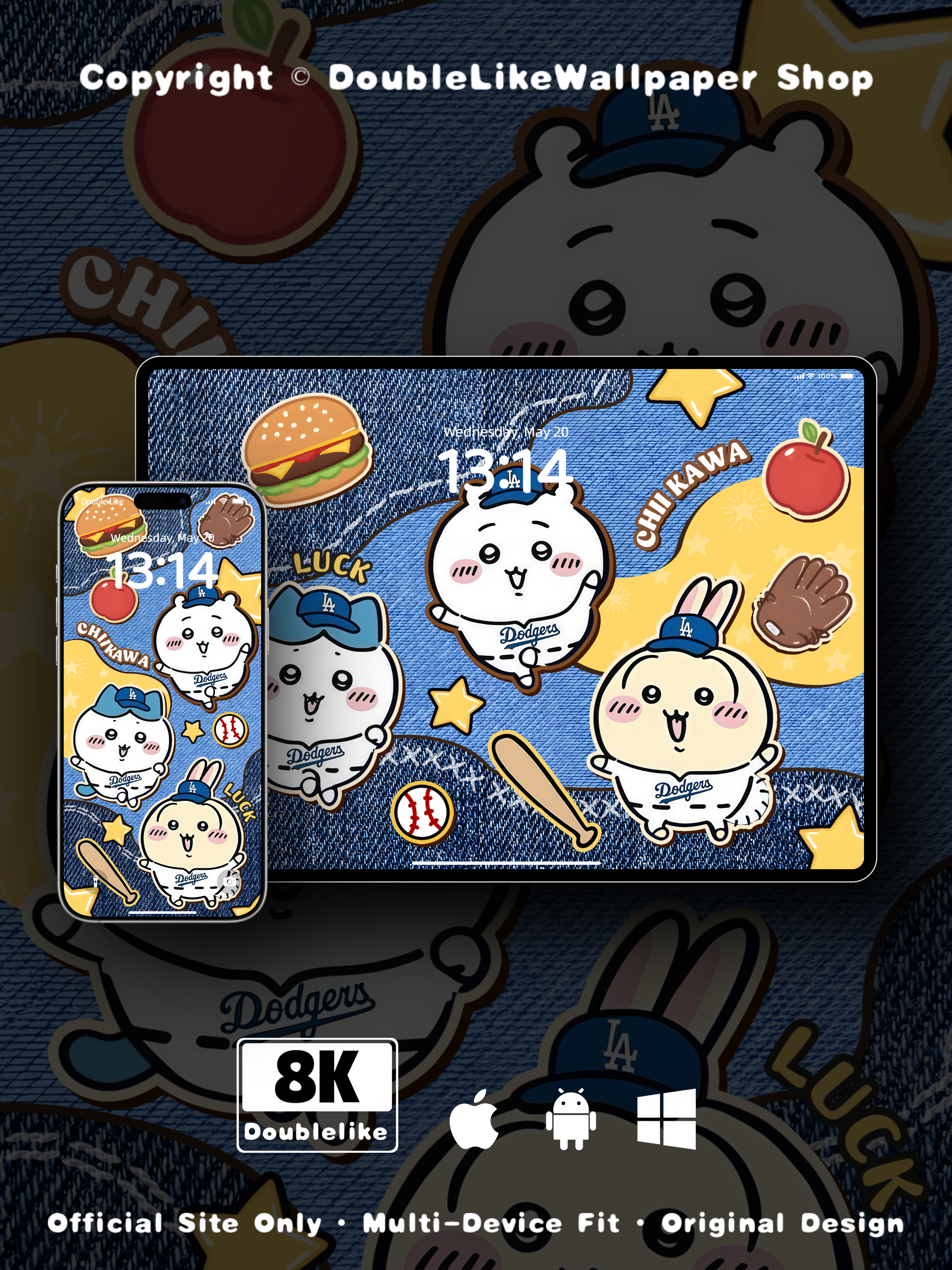 Retro Patchwork Jeans [#415]