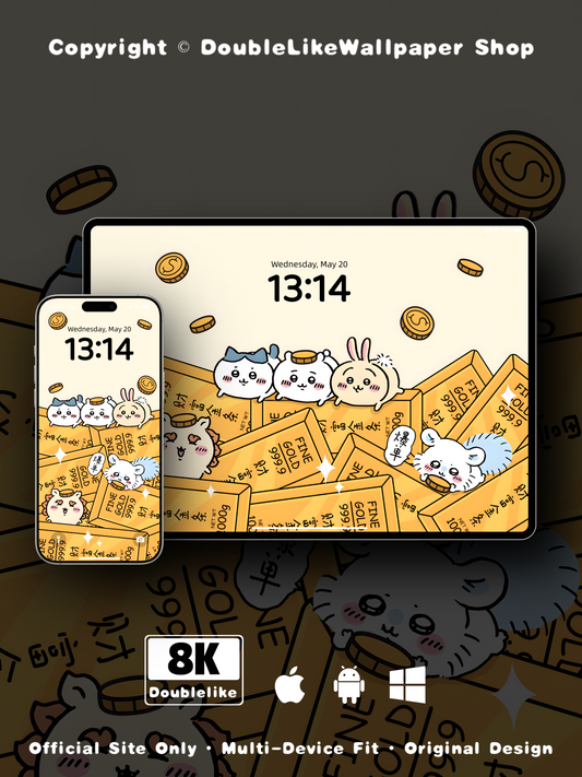 With gold bars in hand [#228]