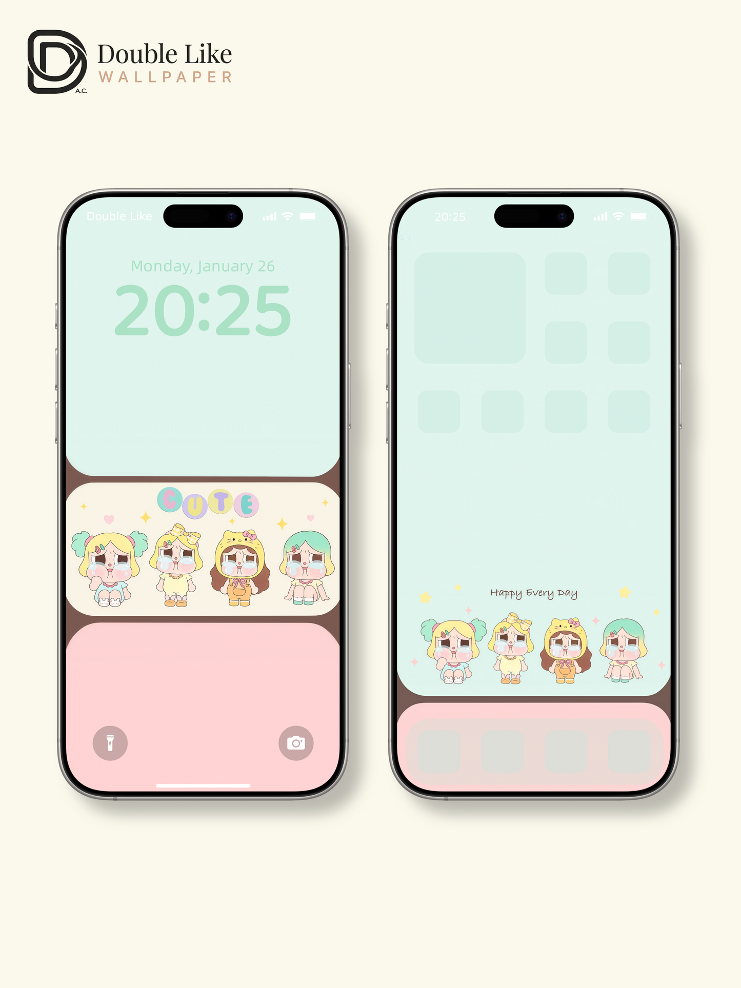 It's Okay to Cry💛 | Cozy Cute Wallpaper Pack [#JJ410]