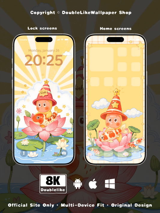 Koi accompany in August [#473]