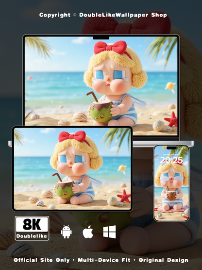 Slow Life on Beach [#C101]