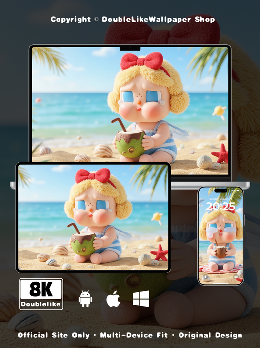 Slow Life on Beach [#C101]