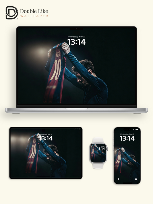 Messi Barca No.10 motivational live‑wallpaper pack for all devices [#HWWc013]