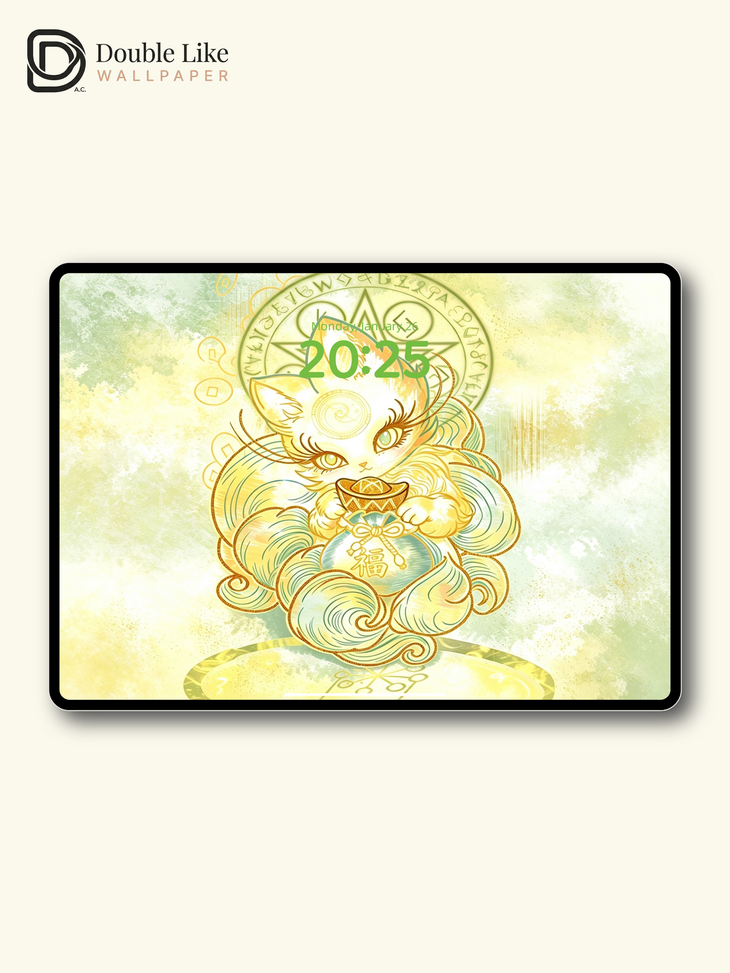 Wealth Wallpaper | "Fortune Fox", attracts wealth and blessings, draws opportunities and good
luck [#HWWx005]