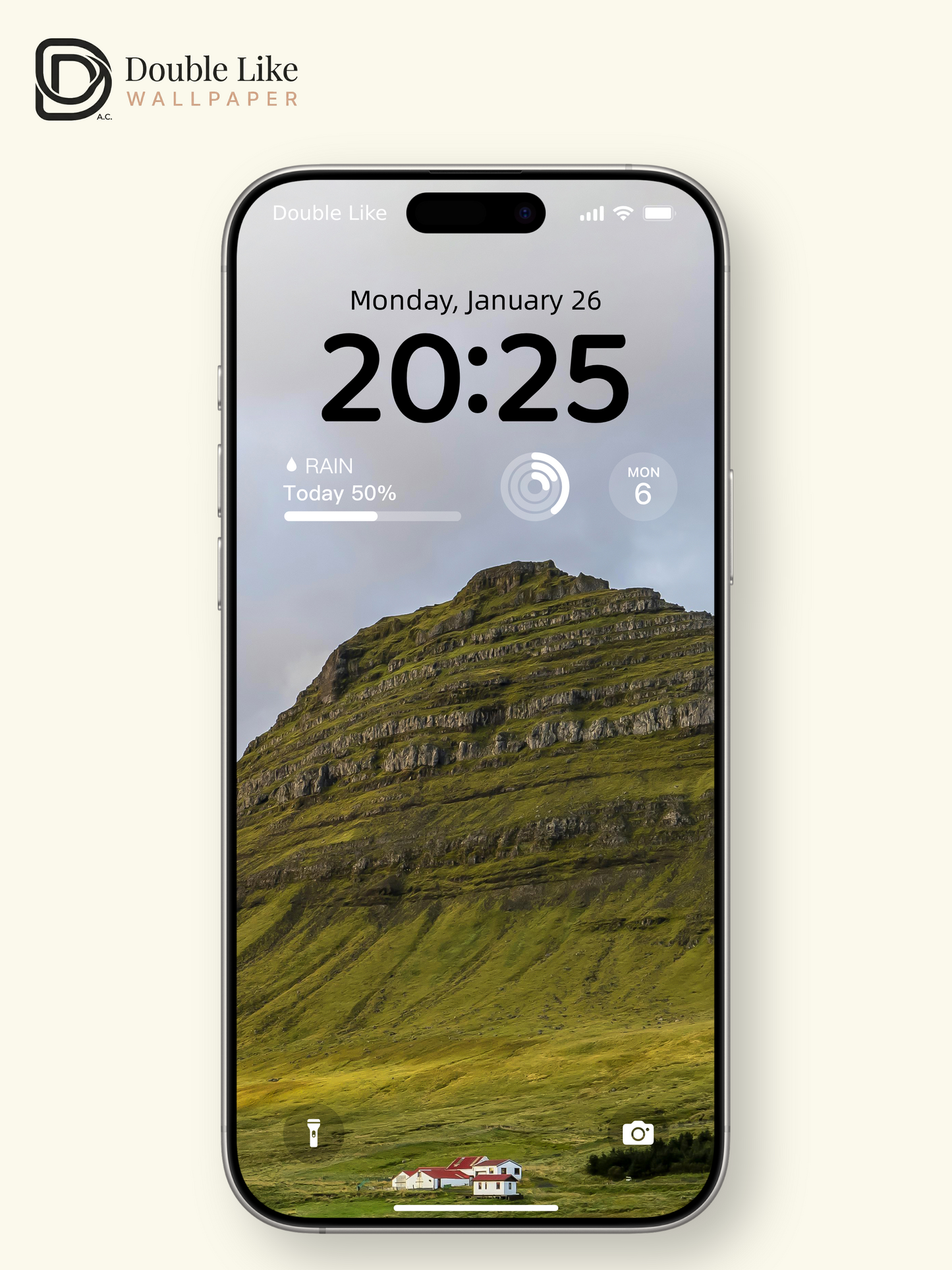 Iceland Mountain Serene Landscape Phone Wallpaper [#ZMY383]