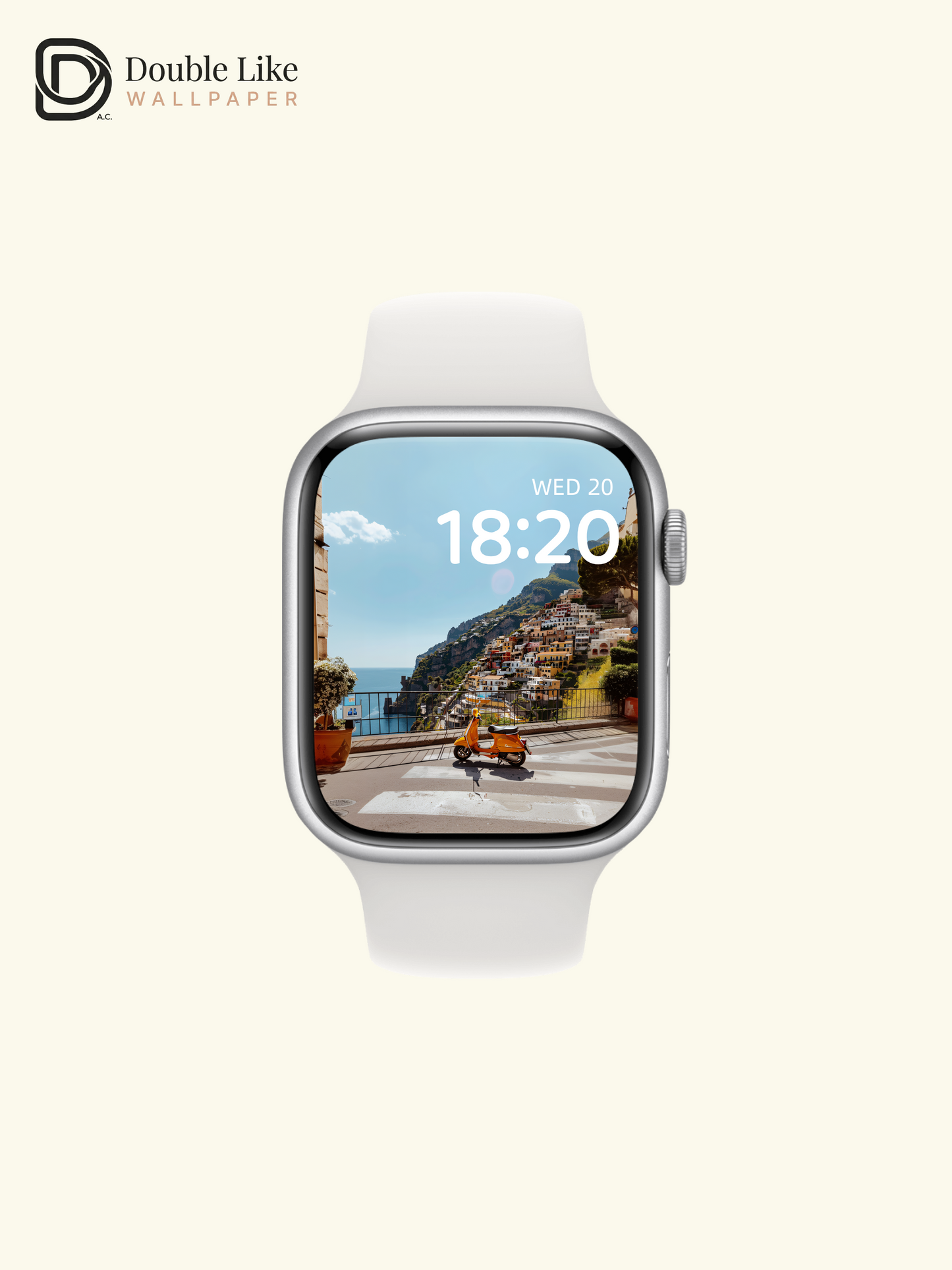 Positano Amalfi Coast Scooter Summer Aesthetic Wallpaper Pack [#JJ1365]