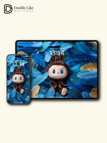 Blue Feather Fantasy 笨ｨ | Dreamy Wallpaper Pack [#JJ168]