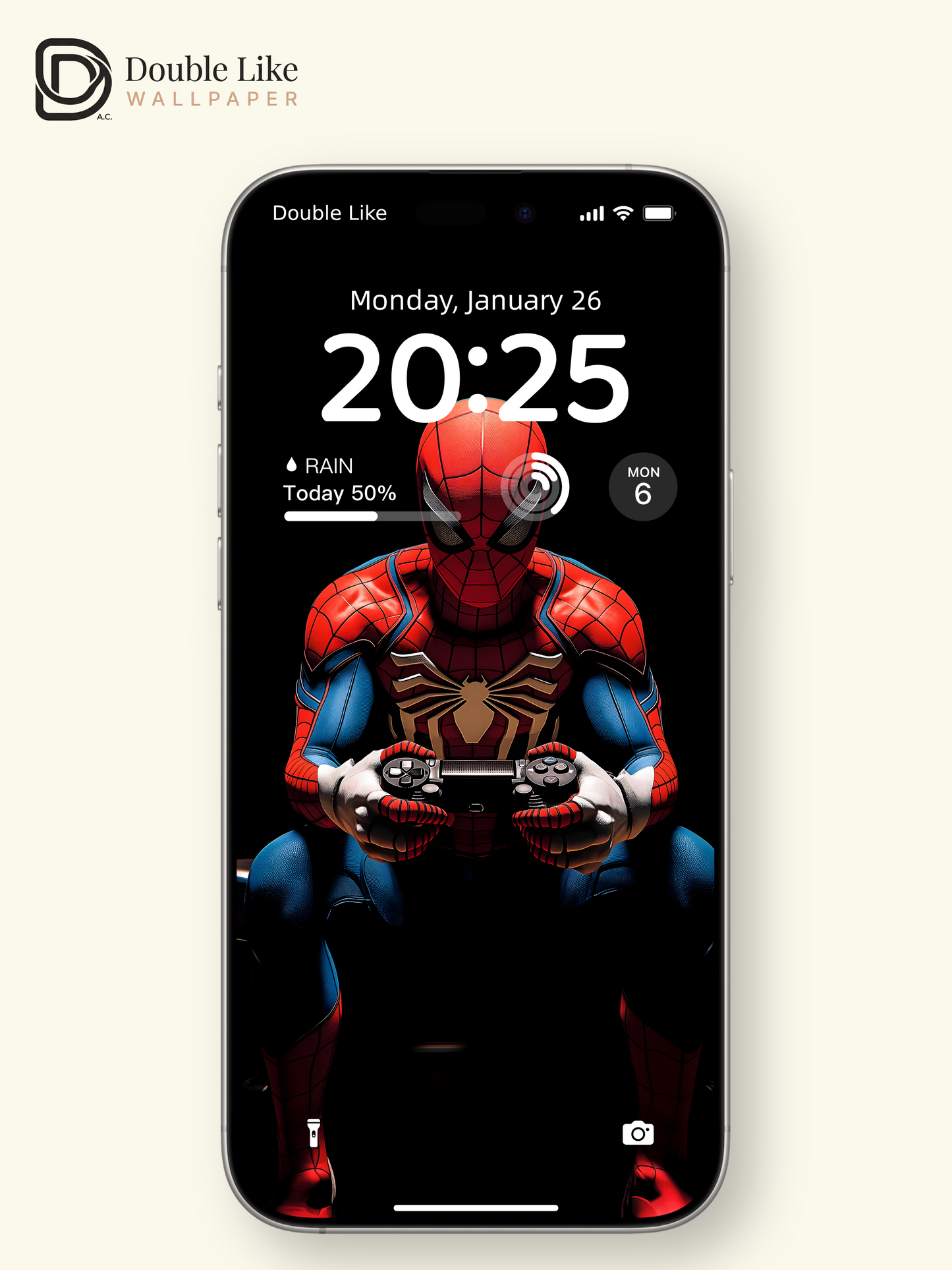 Funny Spider-Man Playing Game Dark Aesthetic Wallpaper Pack [#ZJY497]