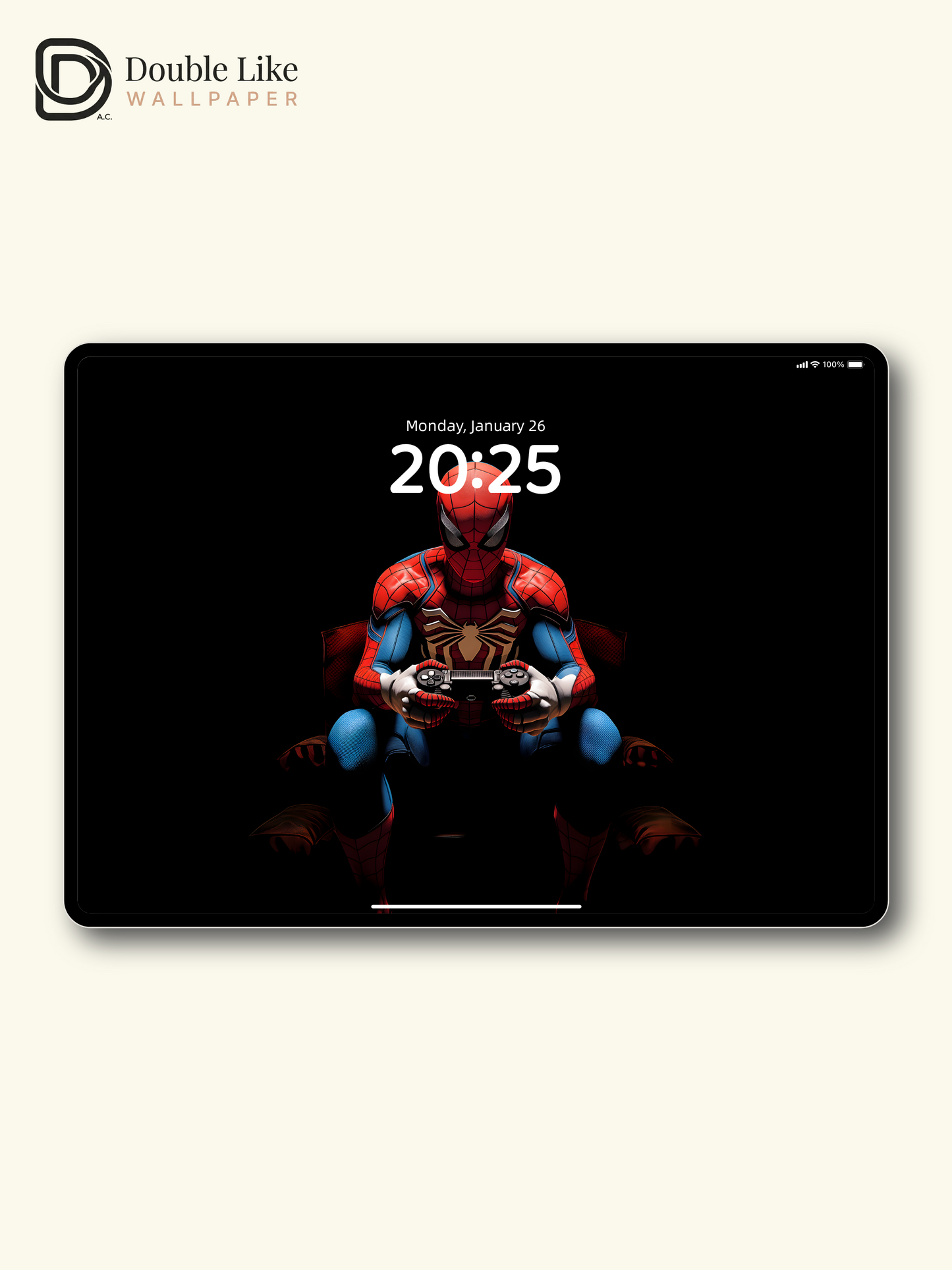 Funny Spider-Man Playing Game Dark Aesthetic Wallpaper Pack [#ZJY497]