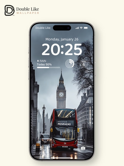 London Street Photography Cinematic City Mood Wallpaper [#ZJY204]