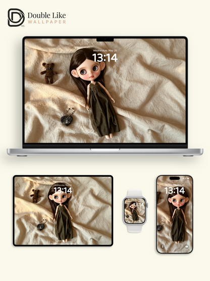 Cozy Blythe Doll Aesthetic Wallpaper [#HWWs001]