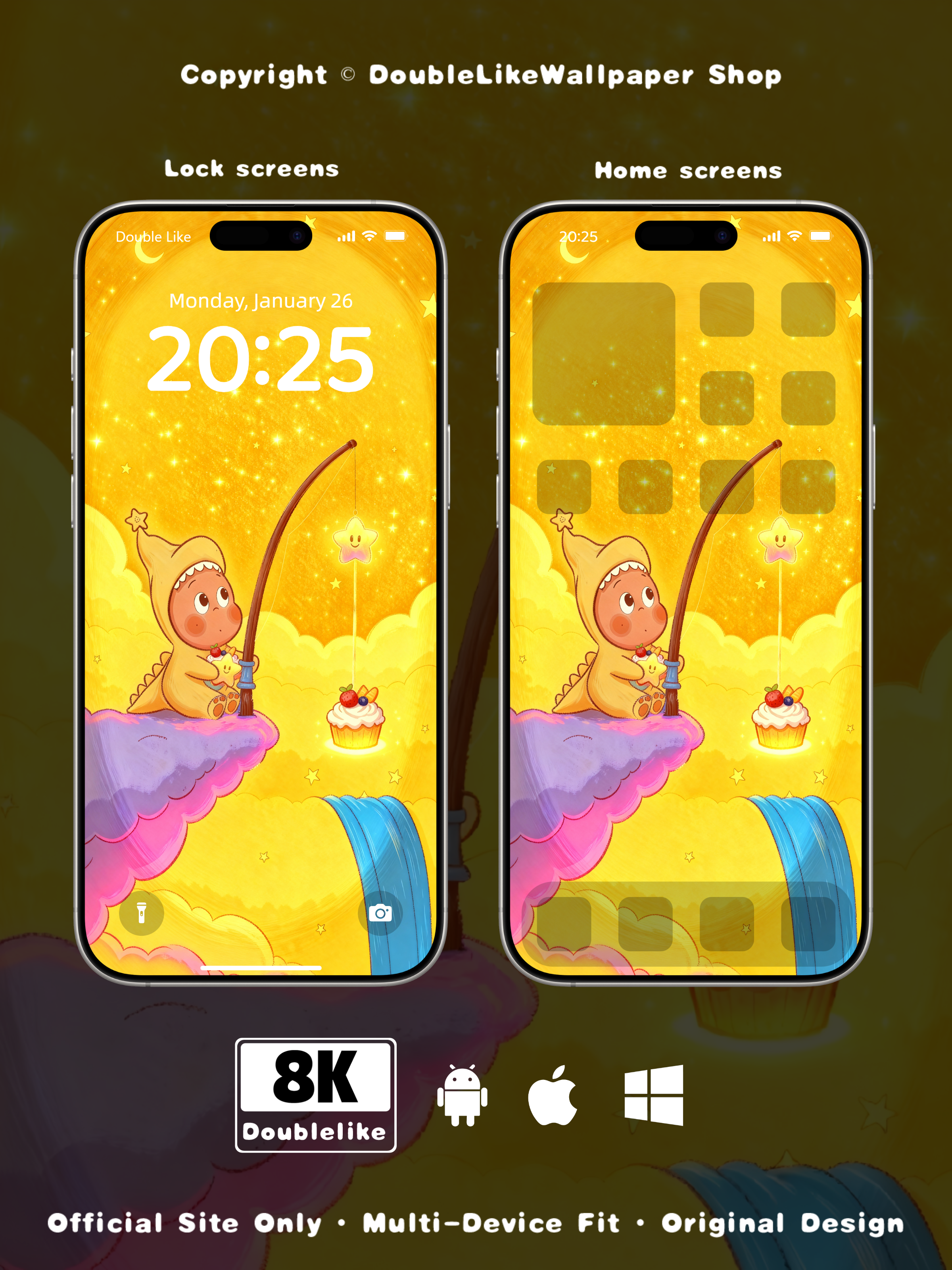 Fishing under Starry Night [#136]