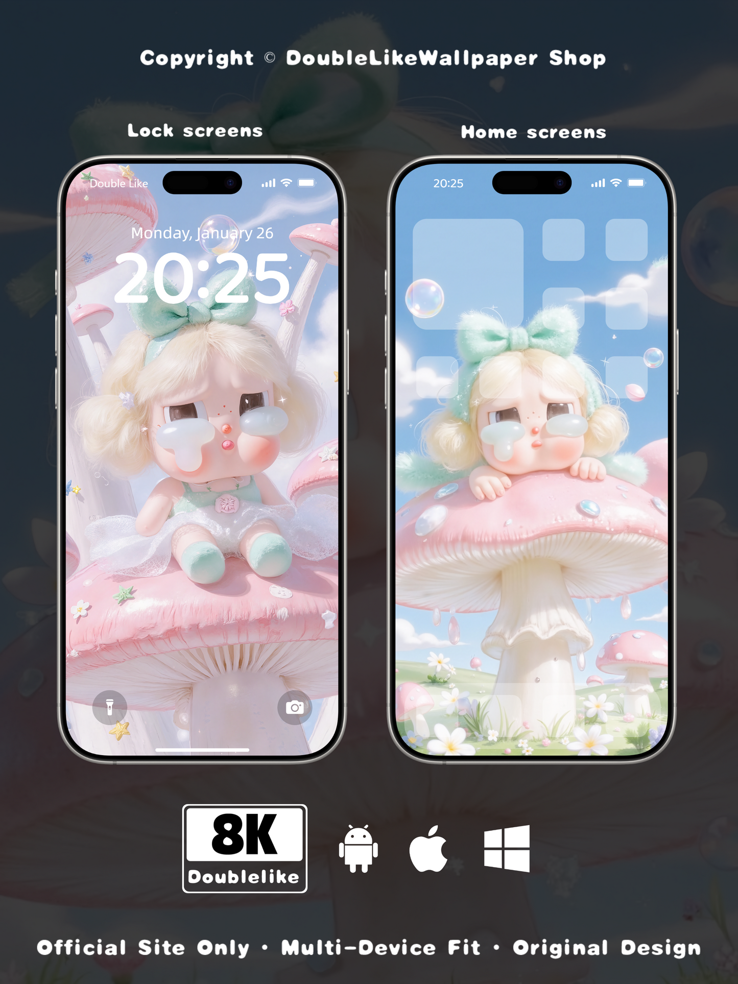 ピンクマッシュルーム [#C086]