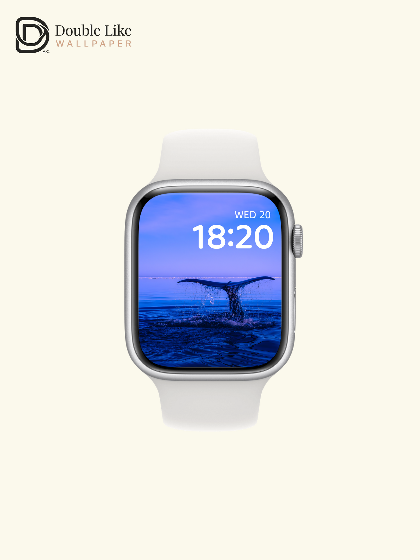 Majestic Whale Tail Splash Deep Blue Ocean Aesthetic Wallpaper Pack [#ZMY523]