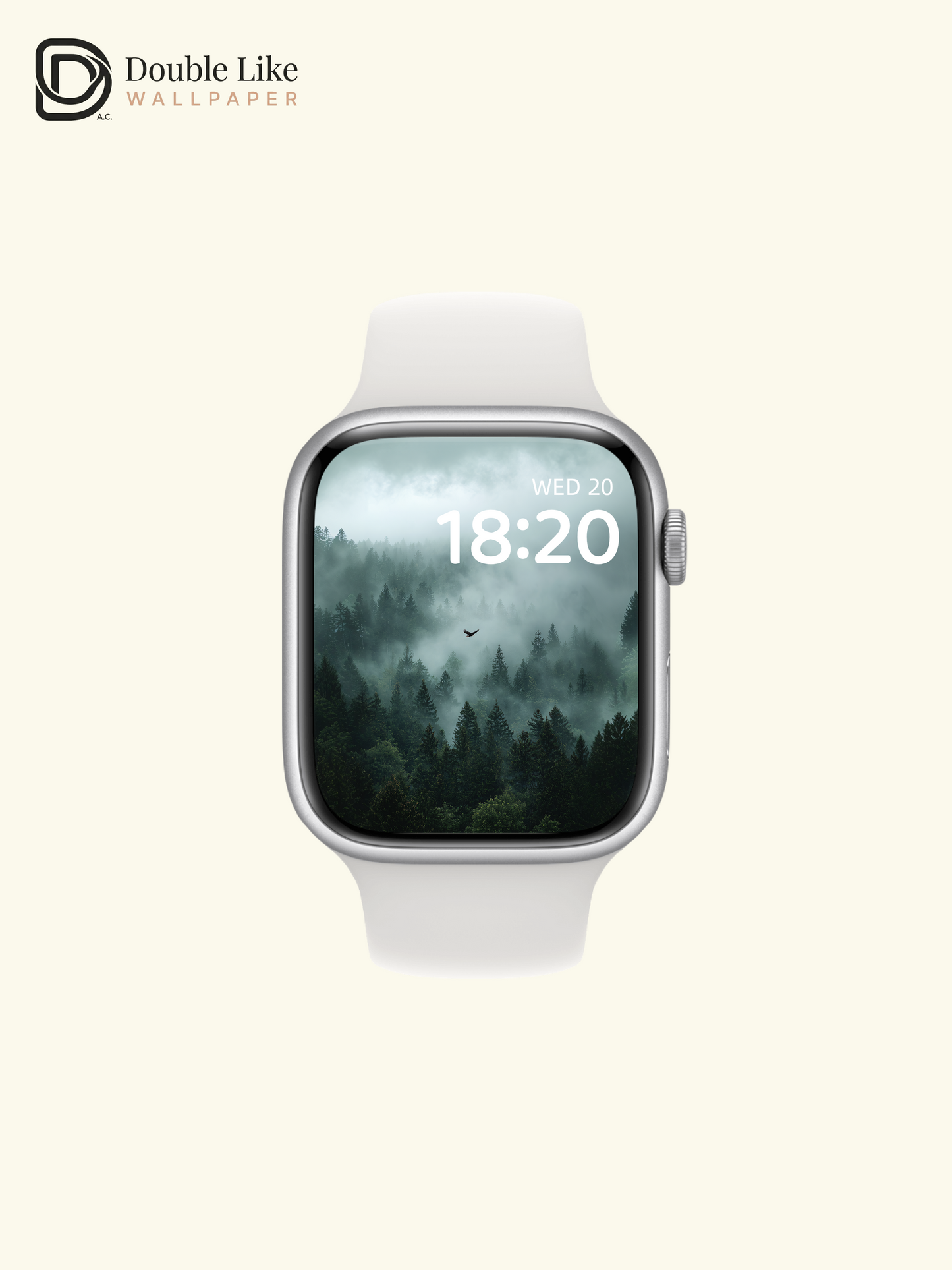Mystic Foggy Forest and Soaring Eagle Photography Wallpaper Pack [#JJ1206]