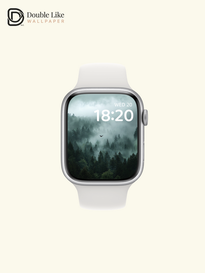 Mystic Foggy Forest and Soaring Eagle Photography Wallpaper Pack [#JJ1206]