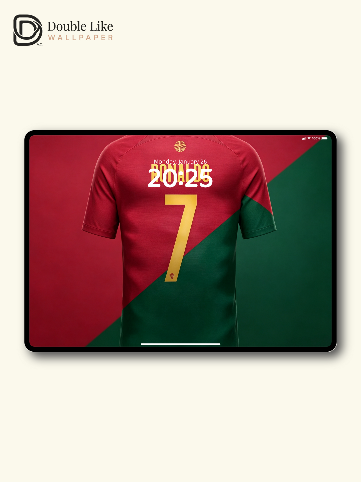 CR7 Portugal jersey motivational live‑wallpaper pack for all devices [#HWWc012]