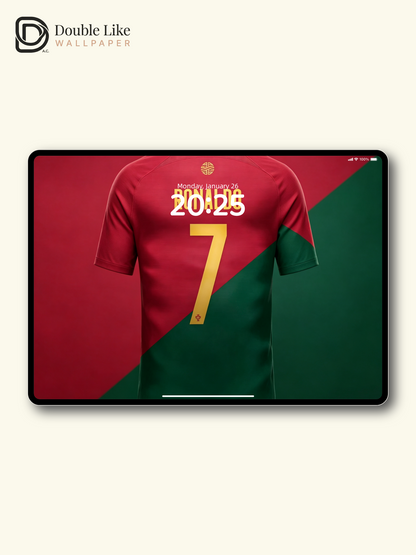 CR7 Portugal jersey motivational live‑wallpaper pack for all devices [#HWWc012]