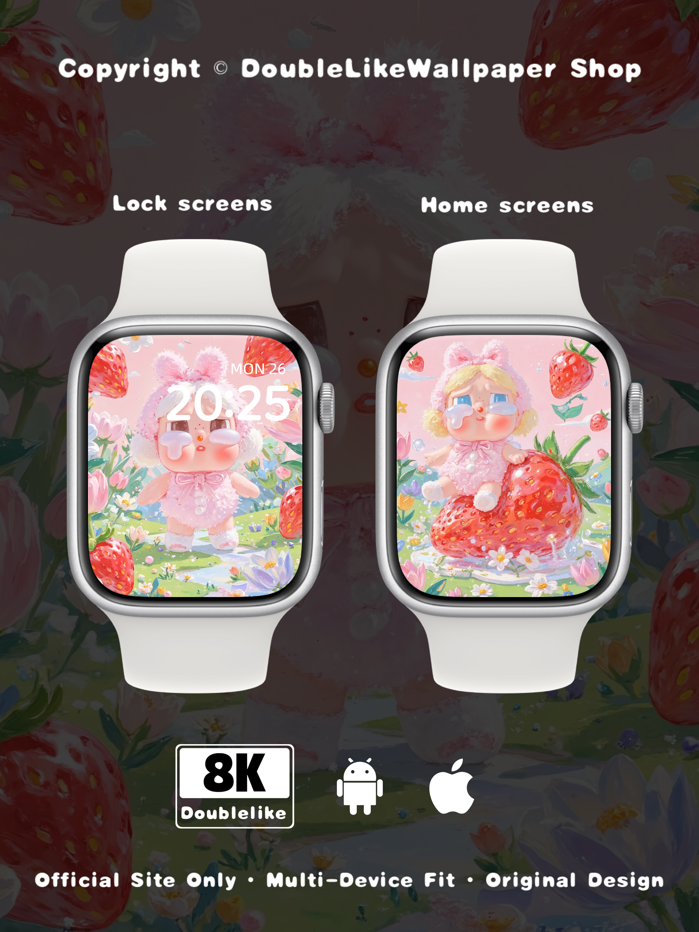 Delicious Strawberries [#C080]