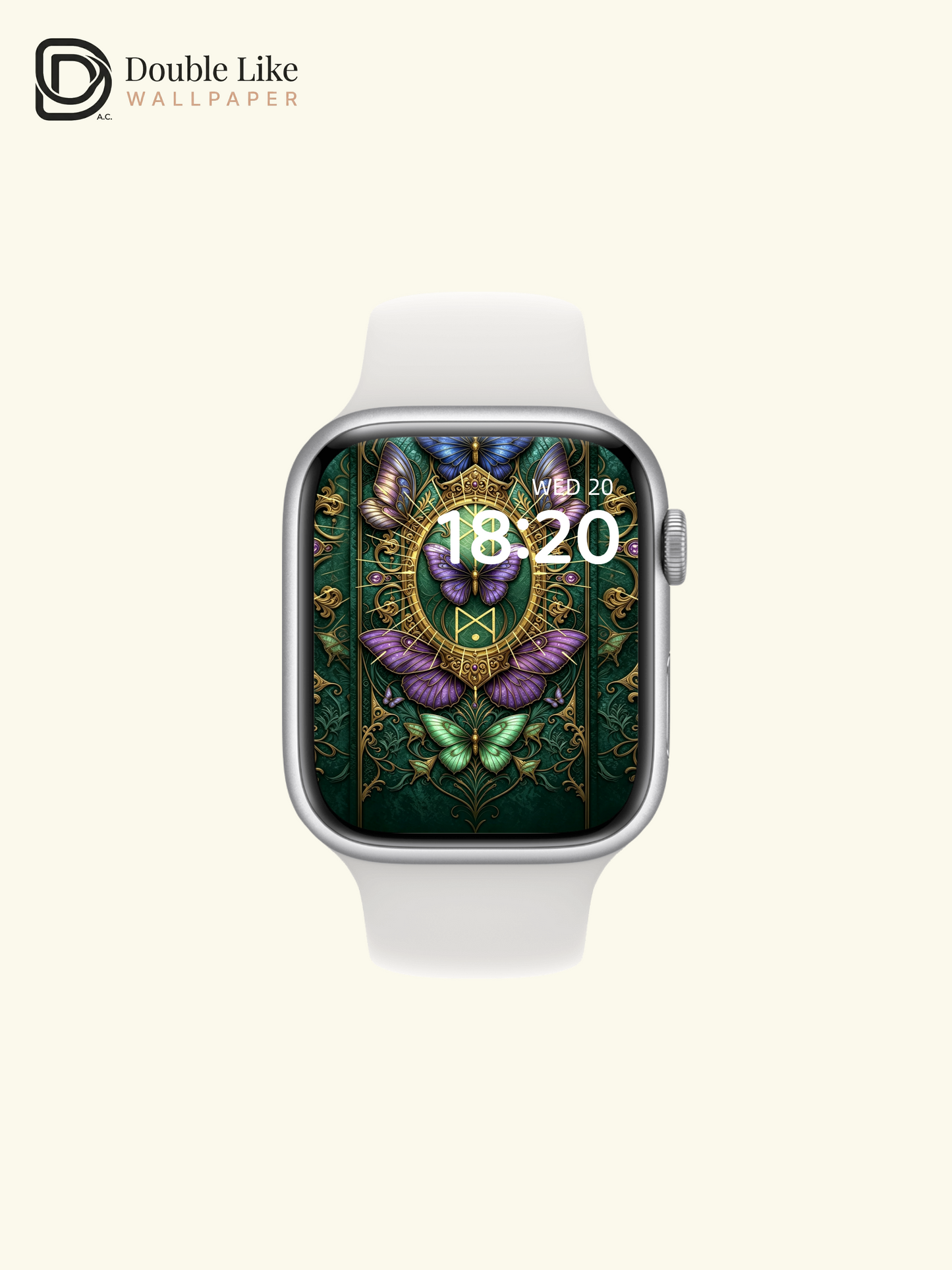 Noble Wallpaper | Butterfly Fortune, Popularity, Spiritual Protection & Benefactor Luck [#HWWx012]