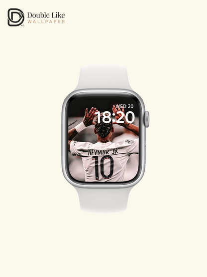 Minimal Black Neymar Back Wallpaper! Best Moody Set For All Football Fans [#HWWc017]