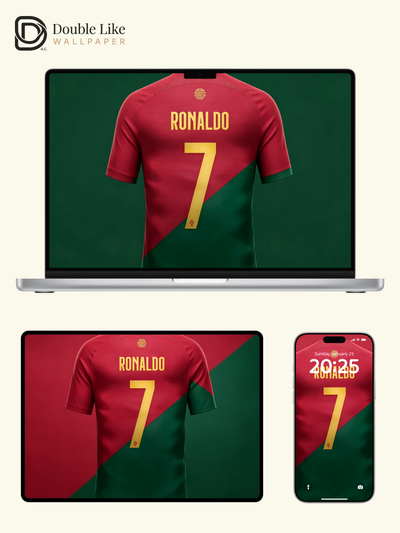 CR7 Portugal jersey motivational live‑wallpaper pack for all devices [#HWWc012]