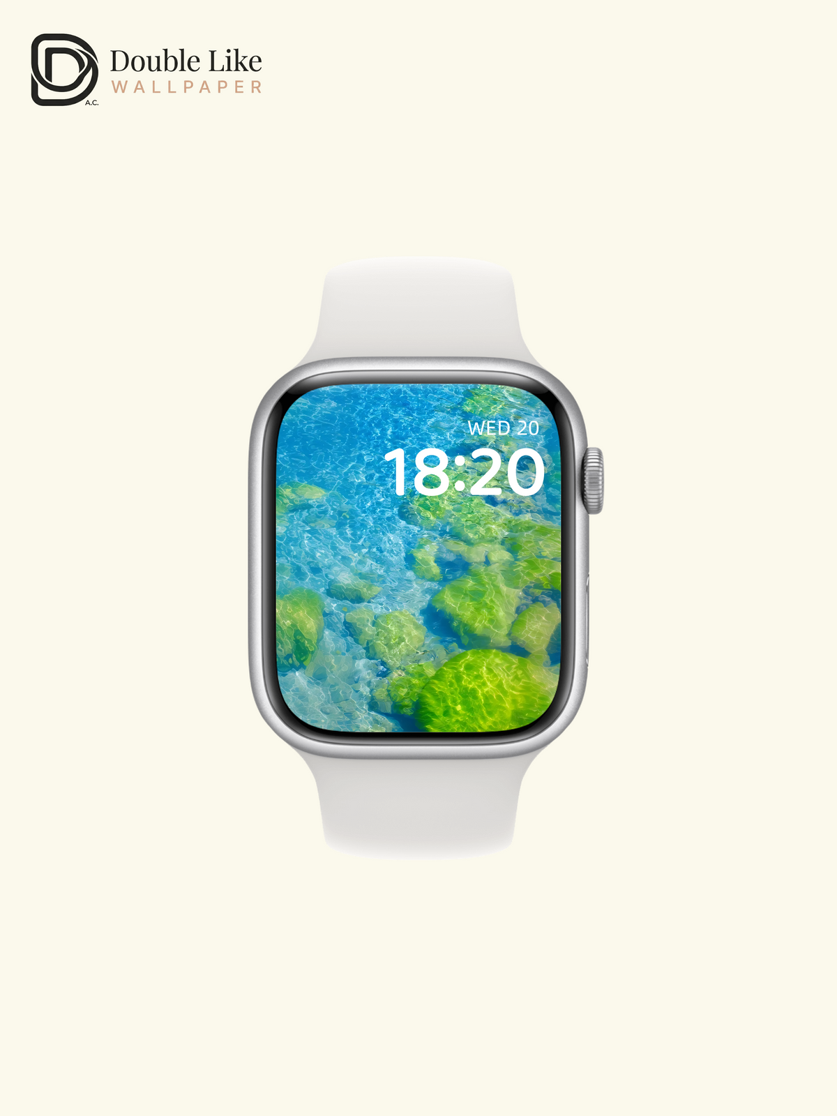Crystal Clear Water Ripple & Mossy Stones Nature Aesthetic Wallpaper Pack [#JJ1126]