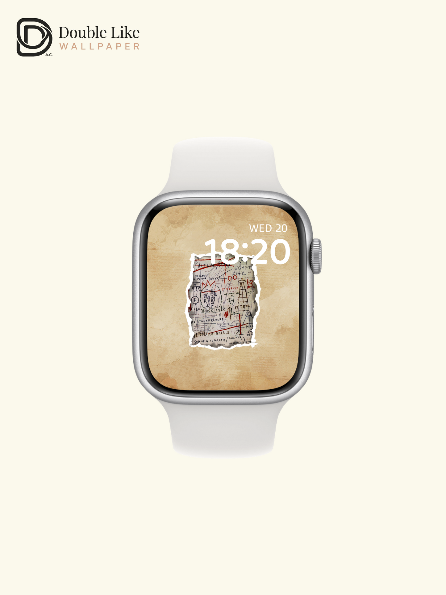 Basquiat Style Neo-Expressionist Torn Paper Vintage Aesthetic Wallpaper Pack [#ZMY502]