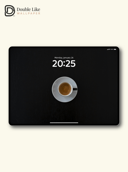 Minimalist Espresso Coffee Dark Aesthetic Wallpaper Pack [#ZMY547]