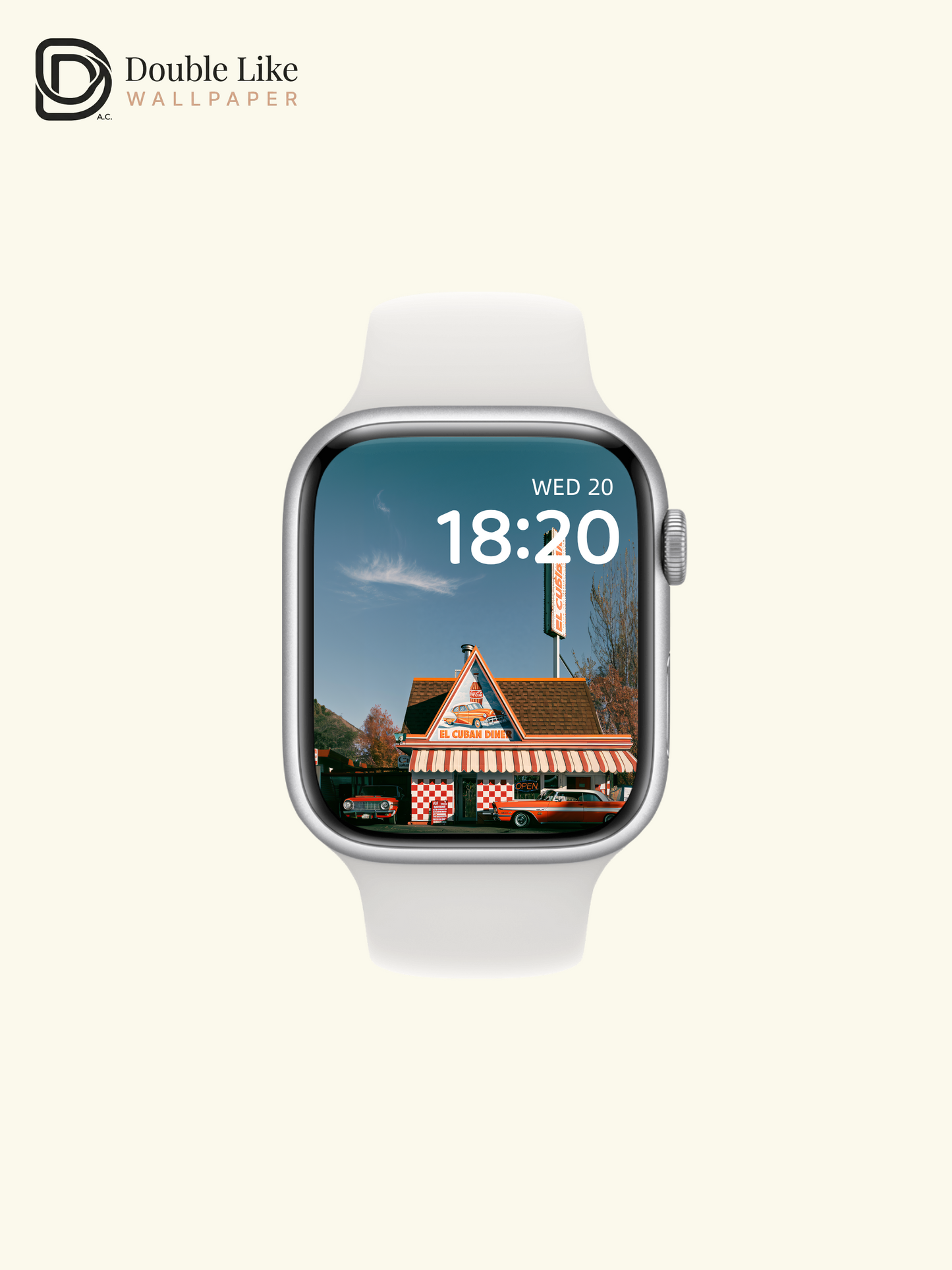 Vintage American El Cuban Diner Classic Cars Aesthetic Wallpaper Pack [#JJ1373]