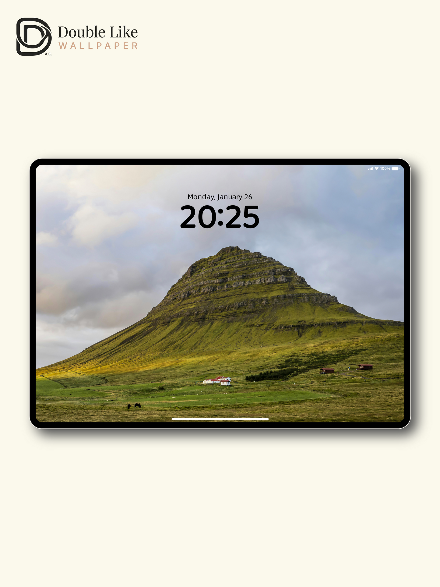 Iceland Mountain Serene Landscape Phone Wallpaper [#ZMY383]