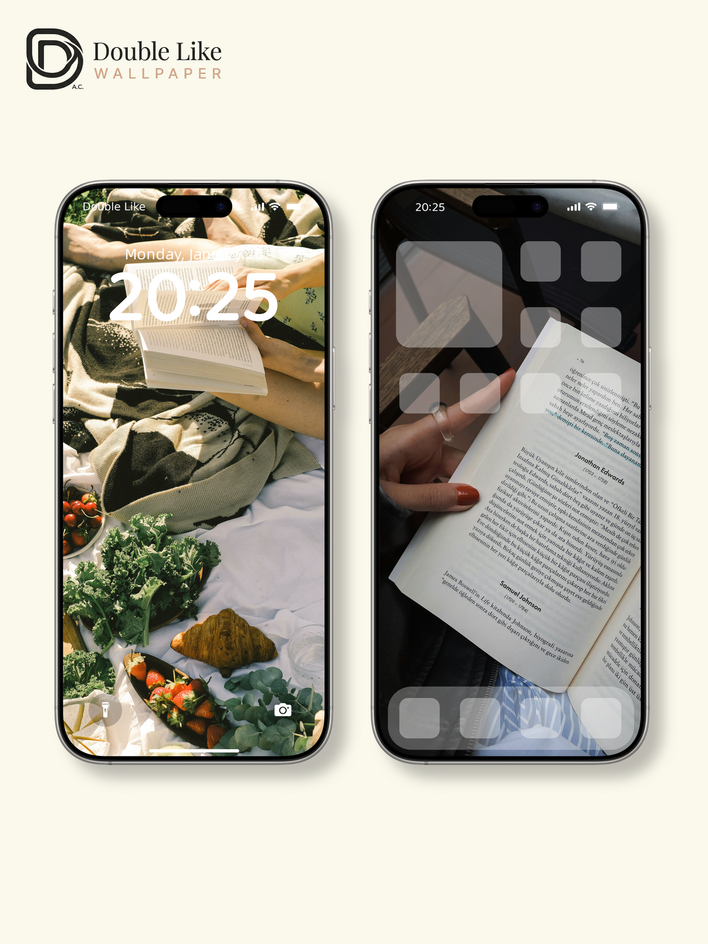 Cozy Picnic Reading Aesthetic Grassland & Book Aesthetic Wallpaper Pack [#ZMY537]