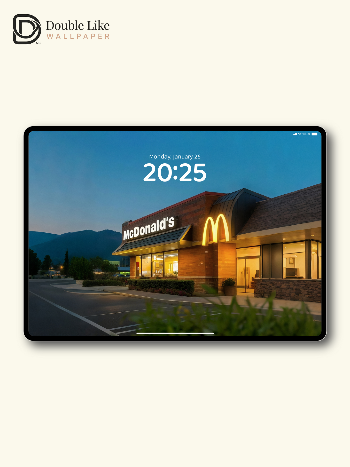 Twilight Fast Food Store Golden Arch Aesthetic Wallpaper Pack [#JJ20319]