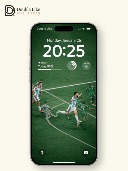 Messi Iconic Celebration! Motivational Wallpaper for All Devices | Football Fans Must Have [#HWWx027]