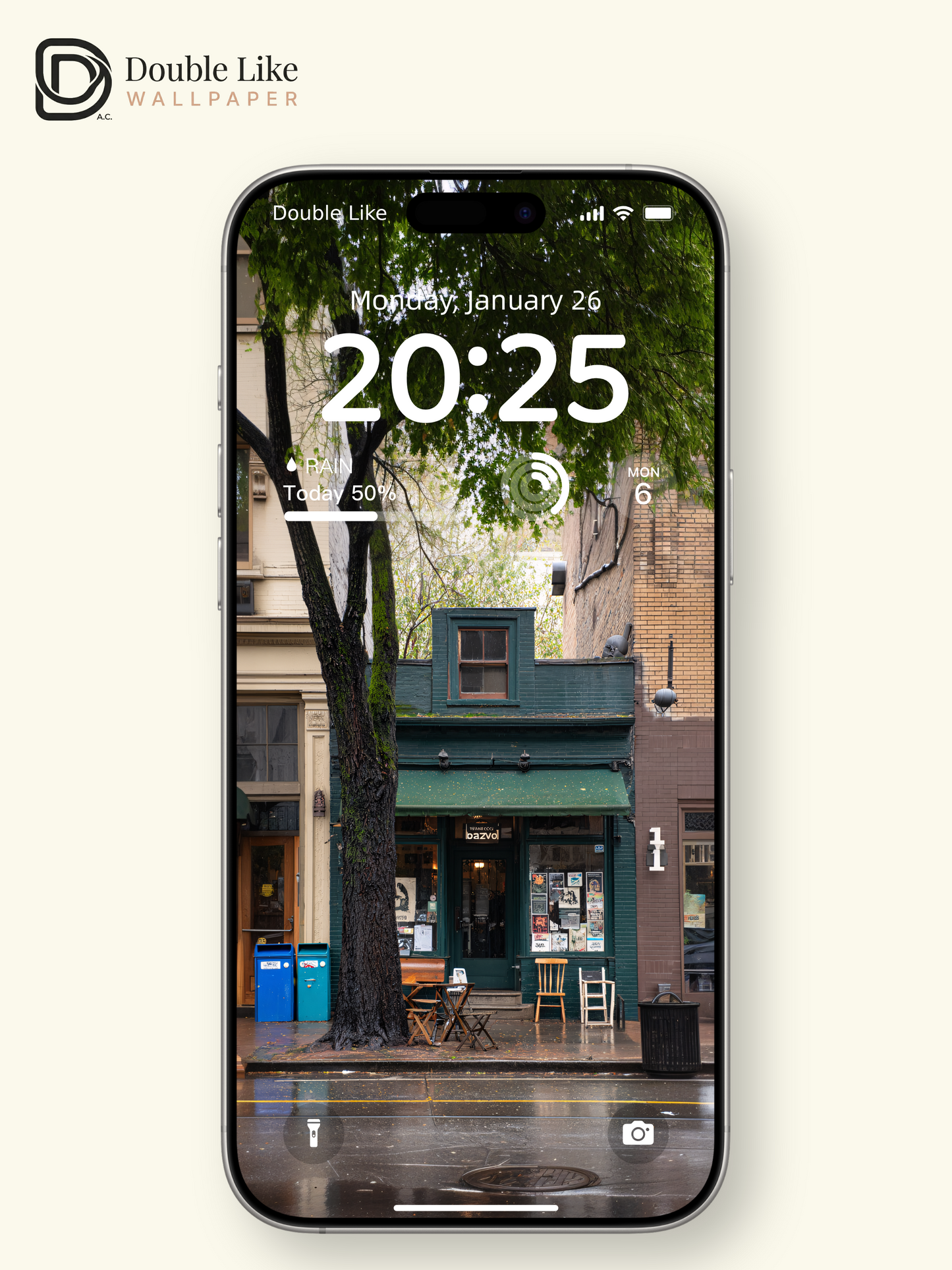 Cozy Rainy Forest Convenience Store 3D Aesthetic Wallpaper Pack [#JJ1379]