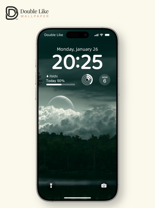 Cinematic Mystic Moon and Dark Forest Multi Device Landscape Wallpaper Pack [#LFHL1066]