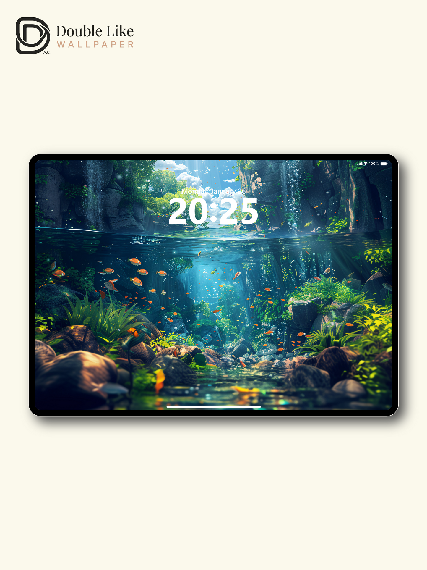Dreamy Underwater River Fantasy Forest Aesthetic Wallpaper Pack [#WGF020]