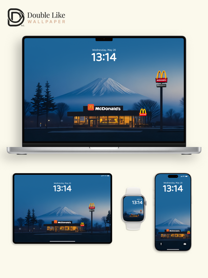 Cinematic Mountain Cliff Birds Flying Minimalist Landscape Wallpaper Pack [#ZMY545]