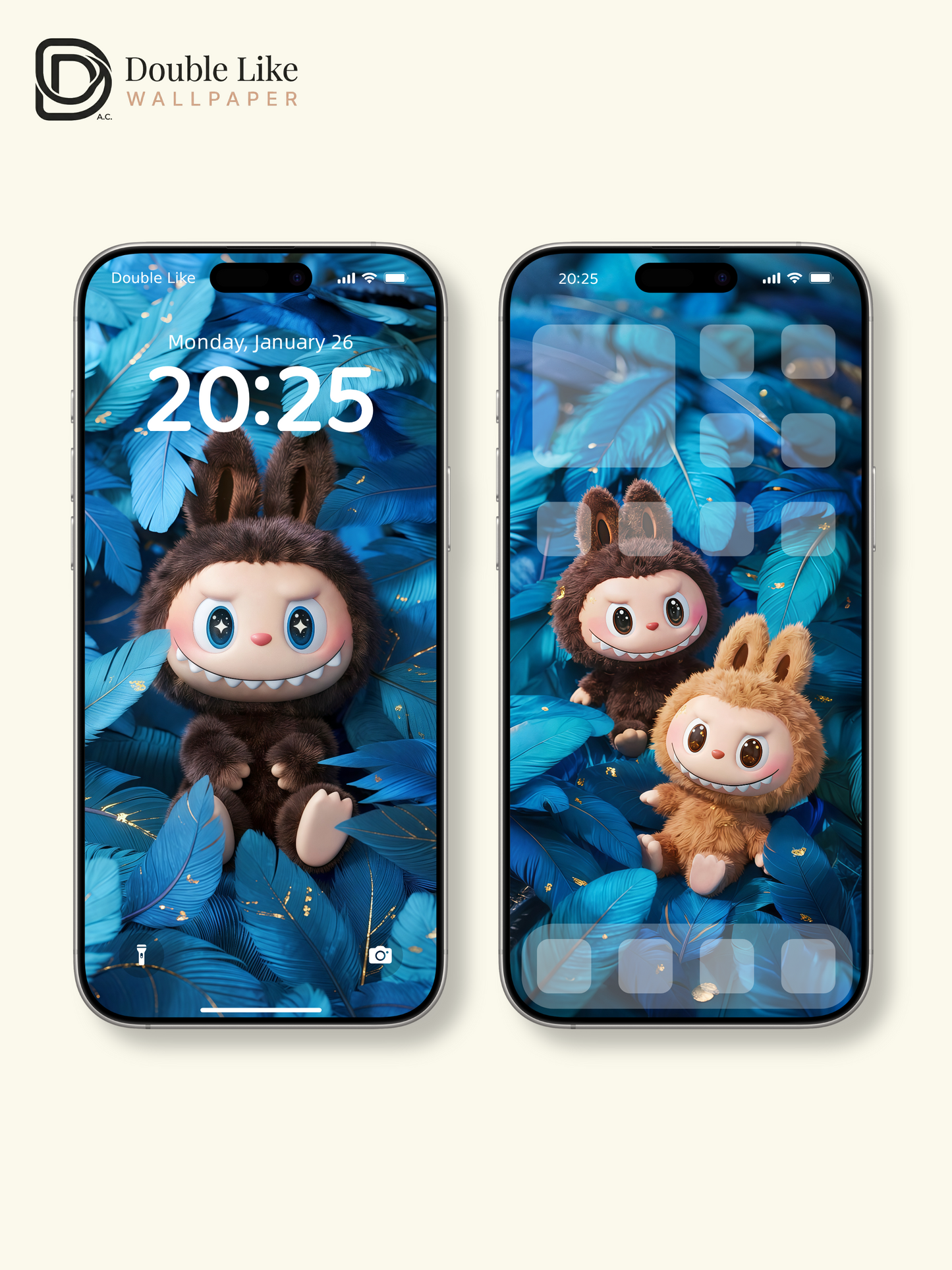 Blue Feather Fantasy 笨ｨ | Dreamy Wallpaper Pack [#JJ168]
