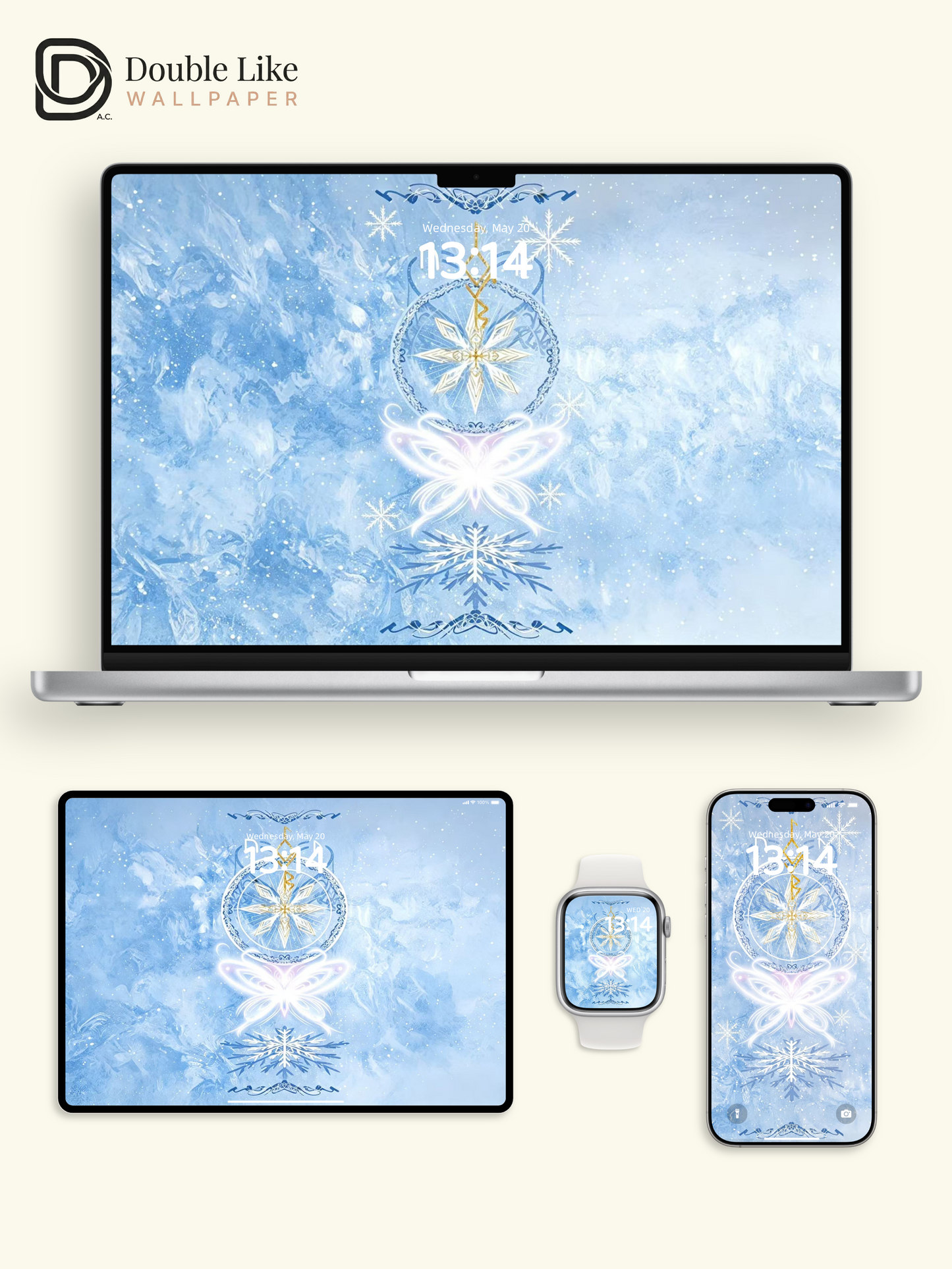 Winter Solstice Energy Wallpaper | "New Order of Winter Storage", reclaim energy, restore body and mind for wellness [#HWWx020]