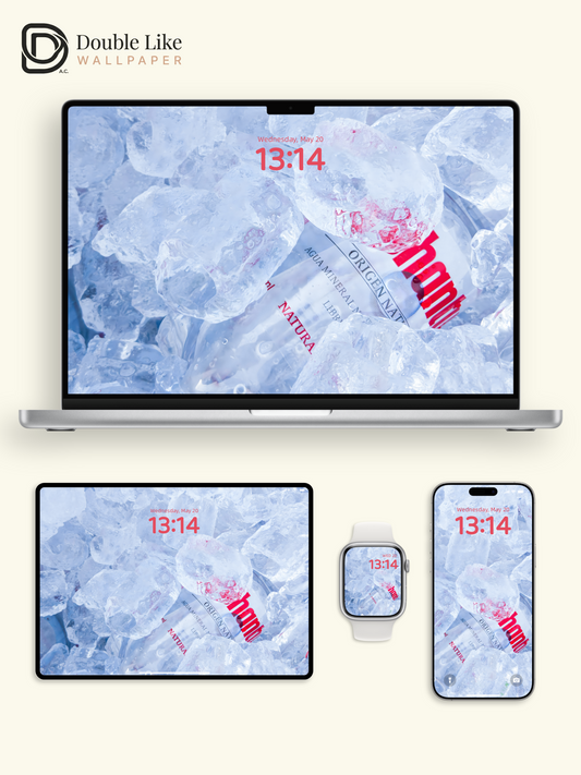 Ice Cold Mineral Water Beverage Summer Refreshing Aesthetic Wallpaper Pack [#ZMY501]